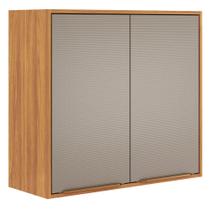 Armário Aéreo 2 Portas 80cm em MDF Plena Demóbile