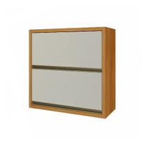 Armário Aéreo 2 Portas Basculas Nesher Baronesa 80cm Mdf