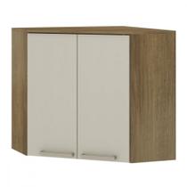Armário Aéreo 2 Portas Canto Diagonal Isis Luciane Armário Aéreo 2 Portas Canto Diagonal Isis Luciane