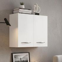 Armário Aéreo 2 Portas Multiuso Ideal para Cozinha, Sala ou Banheiro