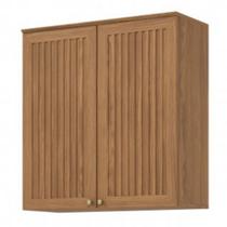 Armário Aéreo 2 Portas Ripadas 80cm Requinte Henn Armário Aéreo 2 Portas Ripadas 80cm Requinte Henn