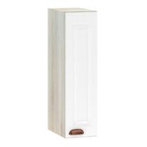 Armário Aéreo 20 Cm 1 Porta Legno Crema Com Branco Pet Armário Aéreo 20 Cm 1 Porta Legno Crema Com Branco Pet