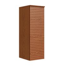 Armário Aéreo 26,6cm com 1 Porta e Prateleiras 100% MDF