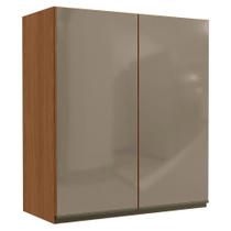Armario Aereo 2p Vidro 80 Cm Mdp Maxxi G765 Kappesberg Canela Armario Aereo 2p Vidro 80 Cm Mdp Maxxi G765 Kappesberg Canela