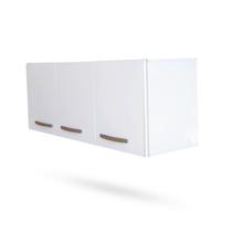 Armário Aéreo 3 Portas 118cm Branco Sete Estrela