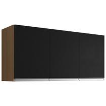 Armario Aereo 3 Portas 120cm Andreia REAJL Moveis Armario Aereo 3 Portas 120cm Andreia REAJL Moveis
