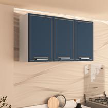 Armário Aéreo 3 Portas 120cm X 66cm X 30,5cm Armário Aéreo 3 Portas 120cm X 66cm X 30,5cm