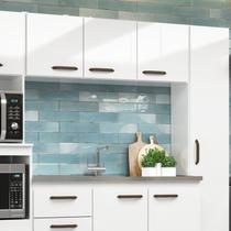 Armário Aéreo 3 Portas sem Espelho 120 Cm