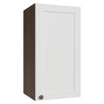 Armário Aéreo 35 cm 1 Porta Rustic/Branco Vik Madesa Armário Aéreo 35 cm 1 Porta Rustic/Branco Vik Madesa