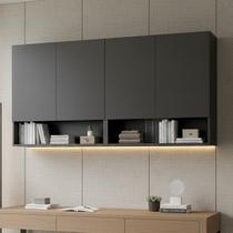 Armario Aéreo 4 Portas Ideal para Cozinha, Lavanderia com Nicho Amplo e Design Moderno Armario Aéreo 4 Portas Ideal para Cozinha, Lavanderia com Nicho Amplo e Design Moderno