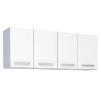 Armário Aéreo 4 Portas Ipixuna Branco