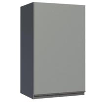 Armário Aéreo 40 Cm 1 Porta Cinza Nice Madesa Cinza Armário Aéreo 40 Cm 1 Porta Cinza Nice Madesa Cinza
