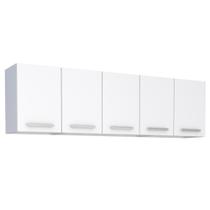 Armário Aéreo 5 Portas Ipixuna Branco