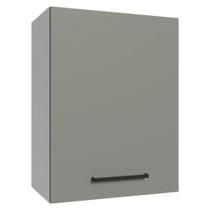 Armário Aéreo 50cm 1 Porta Branco/Cinza Agata Madesa