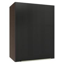 Armário Aéreo 50cm 1 Porta Rustic/preto Lux Madesa Rustic/preto Armário Aéreo 50cm 1 Porta Rustic/preto Lux Madesa Rustic/preto