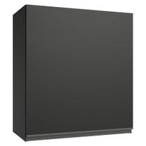 Armário Aéreo 60 Cm 1 Porta Preto Nice Madesa Preto Armário Aéreo 60 Cm 1 Porta Preto Nice Madesa Preto
