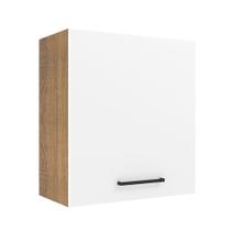 Armário Aéreo 60 Cm 1 Porta Rustic/branco Rustic/branco Armário Aéreo 60 Cm 1 Porta Rustic/branco Rustic/branco
