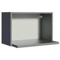 Armário Aéreo 60 cm Nicho para Microondas/Forno Elétrico Nice Madesa