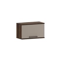 Armário Aéreo 60cm 1 Porta Basculante Luna Luciane Móveis Nogueira Dourado-cinammon Armário Aéreo 60cm 1 Porta Basculante Luna Luciane Móveis Nogueira Dourado-cinammon