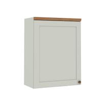 Armário Aéreo 60cm Para Cozinha 1 Porta e 1 Prateleira MDF Armário Aéreo 60cm Para Cozinha 1 Porta e 1 Prateleira MDF