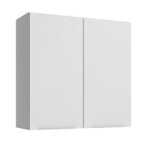 Armário Aéreo 70 cm 2 Portas Branco Stella Madesa Armário Aéreo 70 cm 2 Portas Branco Stella Madesa