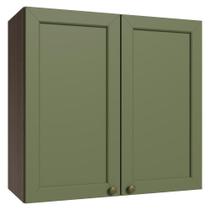 Armário Aéreo 70 Cm 2 Portas Rustic/verde Vik Madesa Rustic Armário Aéreo 70 Cm 2 Portas Rustic/verde Vik Madesa Rustic