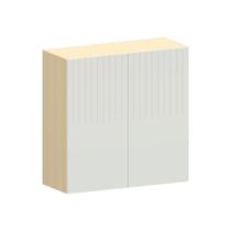 Armário Aéreo 80 cm 2 Portas Aura Luciane Móveis Armário Aéreo 80 cm 2 Portas Aura Luciane Móveis