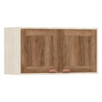 Armário Aéreo 80 Cm 2 Portas Sofia Pátina Ff C/Moscatto Ff