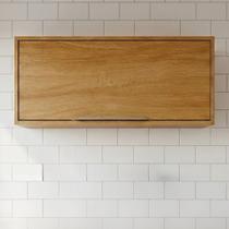 Armário Aéreo 80 cm Porta Basculante Divina Marrom/Cinamomo