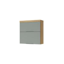 Armário Aéreo 80cm 2 Portas 100 MDF Marquesa Nesher