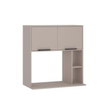 Armário Aéreo 80cm 2Portas Espaço Forno Micro Stylo Cinammon Armário Aéreo 80cm 2Portas Espaço Forno Micro Stylo Cinammon