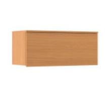 Armário Aéreo 80Cm basculante 100% MDF Naturale/Nude - Andria Móveis Sul