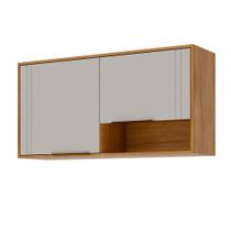 Armário Aéreo Aurea 120 cm com 2 Portas Armário Aéreo Aurea 120 cm com 2 Portas