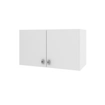 Armário Aéreo Baixo Multiuso 2 Portas 62,9x36x31 cm Branco Armário Aéreo Baixo Multiuso 2 Portas 62,9x36x31 cm Branco