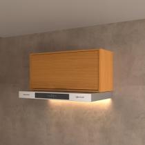 Ármario aéreo basculante 1 porta 80cm Angelin - Francini Móveis Sul