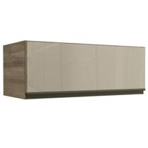 Armario Aereo Basculante 1P Vidro 80 cm Maxxi G770 Nogal Kappesberg