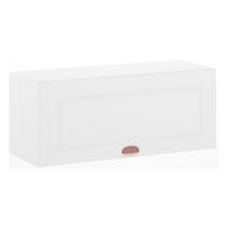 Armário Aéreo Basculante 90 cm 1 Porta Cristal Luciane Móveis Armário Aéreo Basculante 90 cm 1 Porta Cristal Luciane Móveis