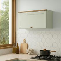 Armário Aéreo Basculante Para Cozinha 1 Porta Provençal Iluminata Armário Aéreo Basculante Para Cozinha 1 Porta Provençal Iluminata