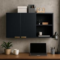 Armário Aéreo Branco ou Preto Funcionalidade e Estilo para Seu Ambiente Armário Aéreo Branco ou Preto Funcionalidade e Estilo para Seu Ambiente