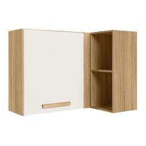 Armario Aereo Canto 89 cm 16984 Freijo Off White Cristal Nicioli Armario Aereo Canto 89 cm 16984 Freijo Off White Cristal Nicioli