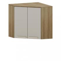 Armário Aéreo Canto Diagonal 2 Portas 74cm Isis Luciane Armário Aéreo Canto Diagonal 2 Portas 74cm Isis Luciane