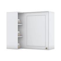 Armário Aéreo Canto Reto 1 Porta Emily Henn