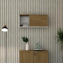 Armário Aéreo com Nicho e Porta Basculante 35cm X 80cm X 35cm Armário Aéreo com Nicho e Porta Basculante 35cm X 80cm X 35cm