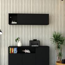 Armário Aéreo com Nicho e Porta Basculante 35x135x35cm Armário Aéreo com Nicho e Porta Basculante 35x135x35cm