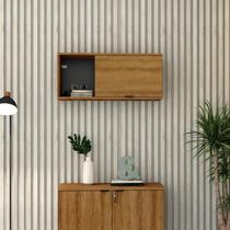 Armário Aéreo com Nicho e Porta Basculante 35x80x35cm Armário Aéreo com Nicho e Porta Basculante 35x80x35cm