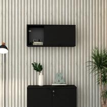 Armário Aéreo com Nicho e Porta Basculante 35x80x35cm Armário Aéreo com Nicho e Porta Basculante 35x80x35cm