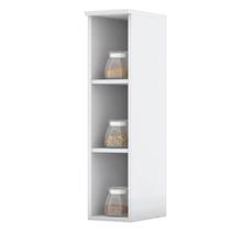 Armario Aereo Com Nicho MDF 20 cm Americana C360 Branco Henn Armario Aereo Com Nicho MDF 20 cm Americana C360 Branco Henn