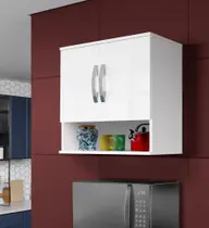 Armário Aéreo com Nicho - Super Compacto Armário Aéreo com Nicho - Super Compacto