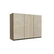 Armário Aéreo com Vidro 3 Portas 120cm Maxxi Armário Aéreo com Vidro 3 Portas 120cm Maxxi