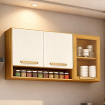 Armário Aéreo com Vidro Reflecta e Porta-temperos Adele